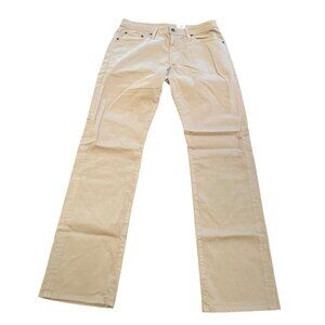 AG Graduate Tailored Leg Pant 32x32.5 Khaki Beige Office Workwear Minimalist